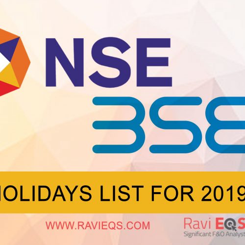 NSE & BSE Trading Holidays For Equity